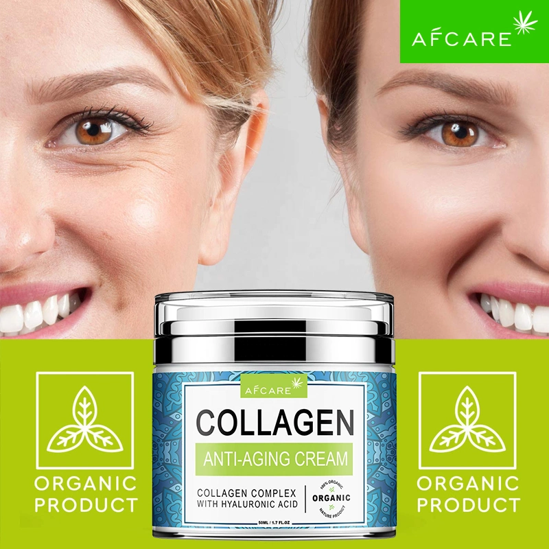 Private Label Anti Aging Anti Wrinkle Whitening Collagen Face Cream Skincare Natural Organic Facial Cream for Face