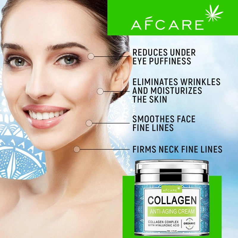 Private Label Anti Aging Anti Wrinkle Whitening Collagen Face Cream Skincare Natural Organic Facial Cream for Face