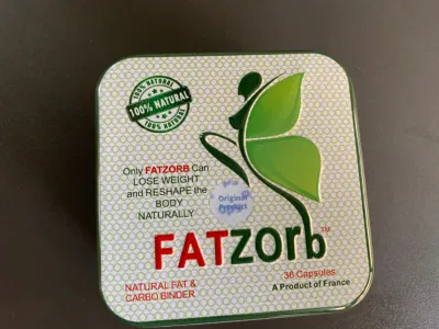 Cápsula marca Fatzorb adelgazante 100% natural